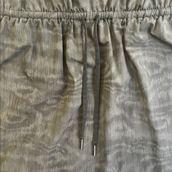 Athleta Sleeveless Dress Small Black Gray Drawstring Waist Active - Picture 5 of 7
